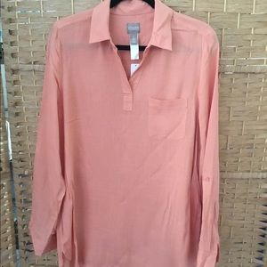 Ladies Long Sleeve Lightweight Blouse